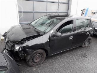 Voiture accidenté Dacia Sandero Sandero II, Hatchback, 2012 1.2 16V 2016