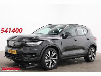 dommages motocyclettes  Volvo XC40 Recharge P8 AWD R-Design ACC 360° H/K AHK Google 2021/2