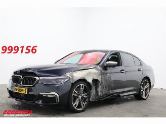 skadebil auto BMW 5-serie 540i M-Sport LED ACC HUD Schuifdak Leder SHZ Camera 96.094 km! 2018/2