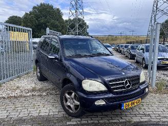 Coche accidentado Mercedes M-klasse grijs kenteken! 2003/9