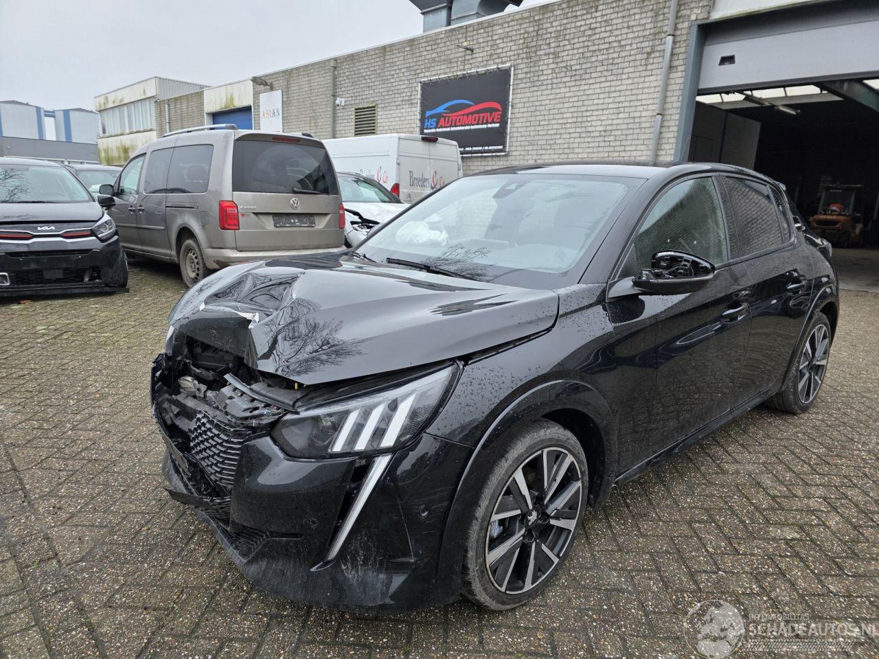 Peugeot 208 GT-Line Automaat Led Keyless Camera Navi Drive-Mode Leder Sfeerverl. 96KW/131PK
