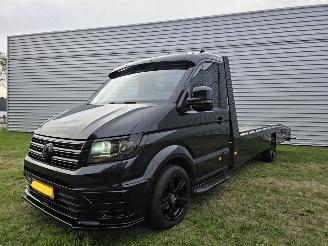 Avarii autoturisme Volkswagen Crafter Oprijwagen 1413KG-Laadvermogen (Hulp)Luchtvering Led CruiseControle CarPlay Voorruitverw. Trekhaak Lier EURO6 2017/10