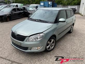 Vrakbiler auto Skoda Fabia Fabia II Combi, Combi 5-drs, 2007 / 2014 1.2 TDI 12V Greenline 2010/10