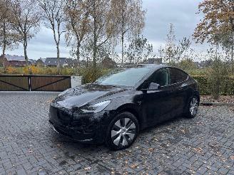 damaged passenger cars Tesla Model Y Model Y RWD Panorama 360view Autopilot Leder Trekhaak 2025/1