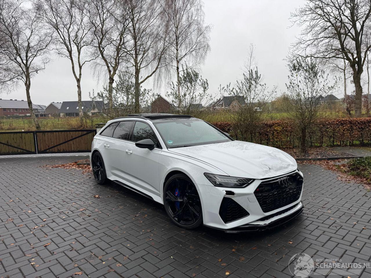 Audi Rs6 RS6 Avant 4.0 TFSI Quattro Keramisch Panorama Trekhaak Head-Up Standkachel VOL!!