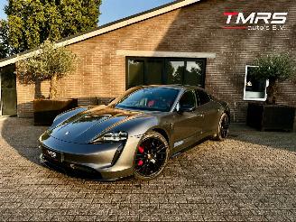 skadebil auto Porsche Taycan Taycan 4S SportChrono PANORAMA Passenger Display Leer VOLLL 2020/4