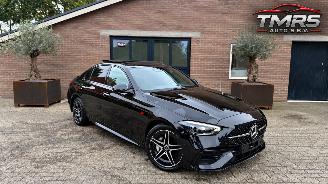 Coche accidentado Mercedes C-klasse C 300e Limousine AMG PANORAMA LUFT Trekhaak HUD VOLLL 2022/2