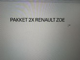 Coche accidentado Renault Zoé WITH COCKPIT AND AIRBAGS PAKKET 2X ZOE 2015/12