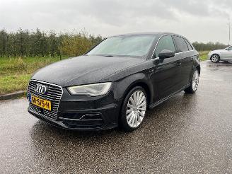 krockskadad bil auto Audi A3 E-tron met Pano dak camera hybride 2015/7