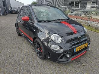 Schadeauto Fiat 500C 500 Cabrio|1.4 Abarth|Automaat|Compezione 595 |2017|80dkm|205PK!Getuned! 2017/1
