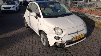 Voiture accidenté Fiat 500 1.2 pano leuke auto! 2009/1