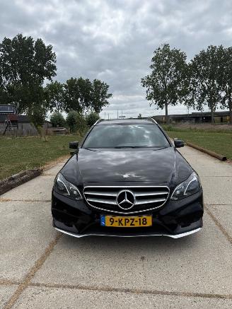 Vaurioauto  passenger cars Mercedes E-klasse e-300 Hybride/diesel 2013/6