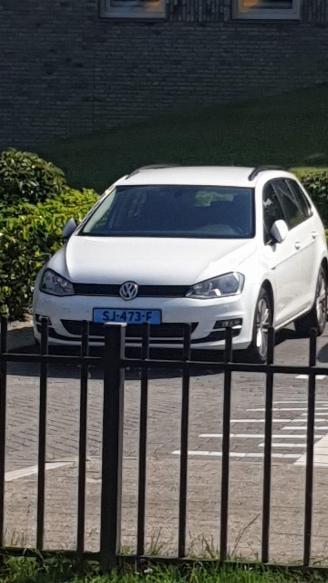 damaged passenger cars Volkswagen Golf  2015/7