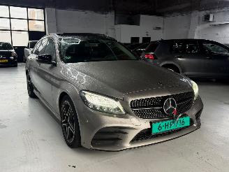 Unfallwagen Mercedes C-klasse C220d AMG Line Panorama 2020/4