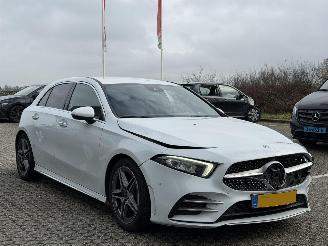 Schadeauto Mercedes A-klasse A200 AMG AUTOMAAT KM NAP 2018/10