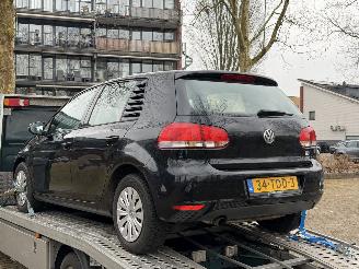 damaged passenger cars Volkswagen Golf 1.2 TSI Bluemotion KM NAP 2012/1