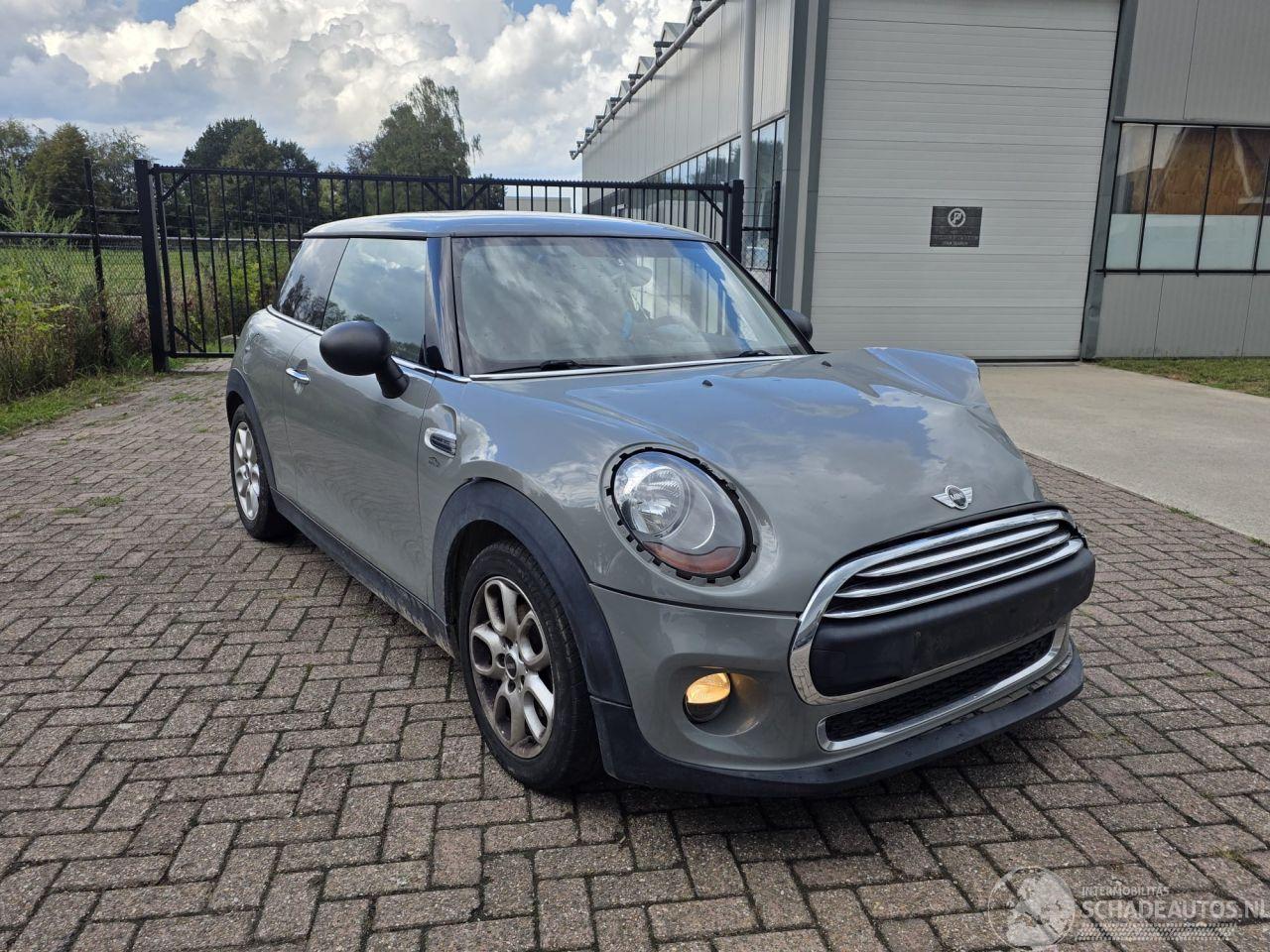 Mini One Mini One leder moonwalkgrey