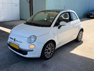 Voiture accidenté Fiat 500 09. TwinAir Turbo Lounge Glasdak Nap 2015/5