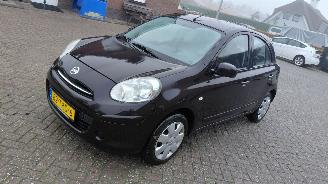 Schadeauto Nissan Micra 1.2i  72kw    airco 5drs 2012/3
