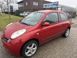uszkodzony samochody osobowe Nissan Micra 1.2e-VISION AIRCO LICHTE SCHADE! BOUWJAAR 2004 85000KM 1250 EURO 2004/10