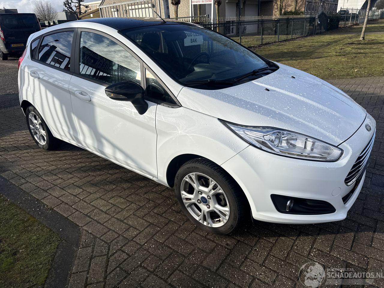 Ford Fiesta 1.0 WHITE EDITION LICHTE SCHADE RIJDBAAR BOUWJAAR 2016 4150 EUR