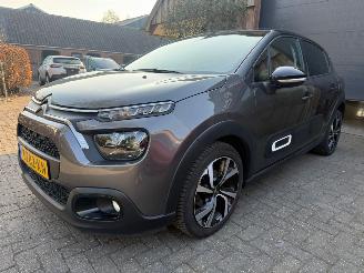 krockskadad bil auto Citroën C3 1.2  AUTOMAAT AIRCO NAVI CAMERA CRUISE NAP 2021/2