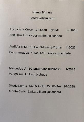 škoda osobní automobily Toyota Yaris Cross GR-Sport  Hybride 2023/2