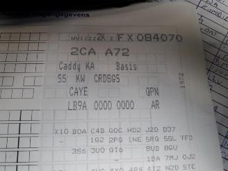 Volkswagen Caddy Caddy III (2KA,2KH,2CA,2CH), Van, 2004 / 2015 1.6 TDI 16V picture 14