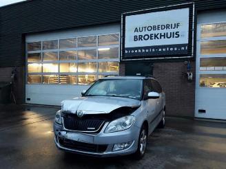 Vrakbiler auto Skoda Fabia Fabia II Combi, Combi 5-drs, 2007 / 2015 1.2 TDI 12V Greenline 2012/2