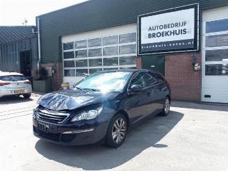 Vrakbiler auto Peugeot 308 308 SW (L4/L9/LC/LJ/LR), Combi 5-drs, 2014 / 2021 1.6 BlueHDi 120 2015/8