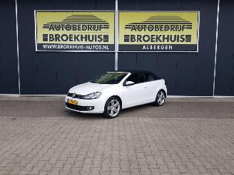 krockskadad bil auto Volkswagen Golf Cabriolet 1.2 TSI BlueMotion 2013/2