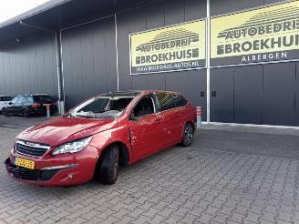 Démontage voiture Peugeot 308 308 SW (L4/L9/LC/LJ/LR), Combi 5-drs, 2014 / 2021 1.6 BlueHDi 120 2014/12