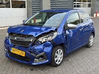 Schadeauto Peugeot 108 1.0 12V VVT-i Hatchback  Benzine 998cc 53kW (72pk) FWD 2019/10