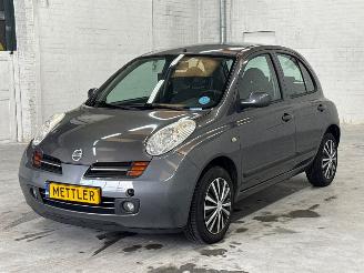 Coche accidentado Nissan Micra 1.2 16V Hatchback  Benzine 1.240cc 59kW (80pk) FWD 2004/7