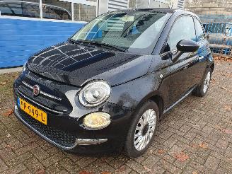 krockskadad bil auto Fiat 500 0.9 TwinAir Turbo Lounge 2017/8