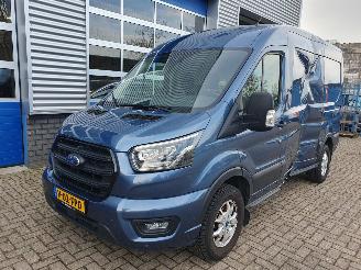 krockskadad bil bedrijf Ford Transit 350 2.0 TDCI L2H2 Limited AUTOMAAT 2020/12