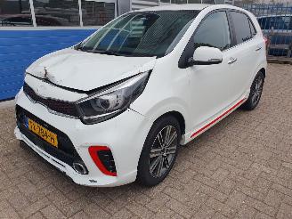 Voiture accidenté Kia Picanto 1.0 T-GDI GT-Line 2018/11