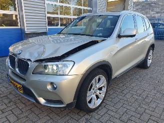 Vaurioauto  passenger cars BMW X3 XDRIVE20D High Executive automaat 2011/5