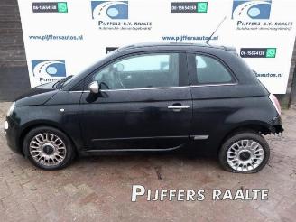 Coche siniestrado Fiat 500 500 (312), Hatchback, 2007 0.9 TwinAir 85 2012/7