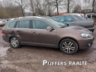 Vrakbiler auto Volkswagen Golf Golf VI Variant (AJ5/1KA), Combi, 2009 / 2013 1.2 TSI BlueMotion 2013/2