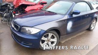 Uttjänta bilar auto BMW 1-serie 1 serie (E88), Cabrio, 2007 / 2013 118i 16V 2010/11