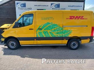 Vrakbiler auto Mercedes Sprinter Sprinter 3,5t (907.6/910.6), Van, 2018 eSprinter 314 2024/10