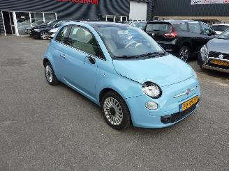 Voiture accidenté Fiat 500 0.9 TWINAIR LOUNGE 2011/1