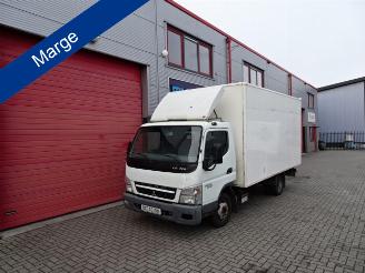 Schade bestelwagen Mitsubishi Canter fuso 3C13 3.0 DI 385 bakwagen airco let op motor defect!!!!!!!!!!! 2010/5