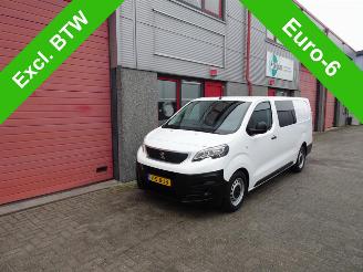 Tweedehands bestelwagen Peugeot Expert 231L 2.0 BlueHDI 120 DC Premium 6 pers airco 2017/9
