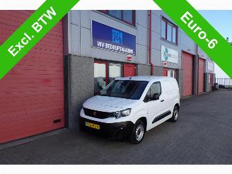 ocasión vehículos comerciales Peugeot Partner 1.5 BlueHDI Premium met achterklep airco 2020/10