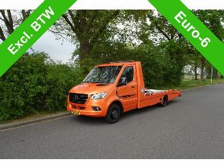 Käytettyjen commercial vehicles Mercedes Sprinter 319 1.9 CDI crazy color edition autotransporter tijhof opbouw uniek !!! orgineel nl !!! 2023/3