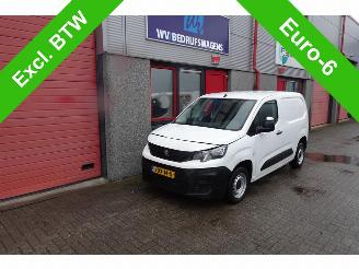 skadebil bedrijf Peugeot Partner 1.5 BlueHDI Pro airco 2020/1