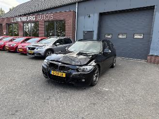krockskadad bil auto BMW 3-serie 318i M Sport Corporate Lease Automaat Sportleer 2019/10
