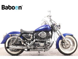damaged motor cycles Harley-Davidson XL 1200 C Sportster Custom 1998/4